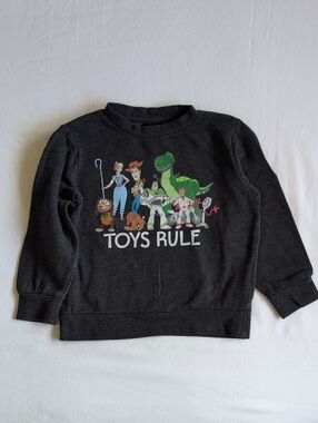 Disney Pixar Toy Story 4 Crewneck Fleece Sweatshirt Toys Rule 3T
